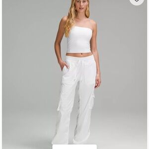 lululemon athletica White Track Pants Relaxed Fit